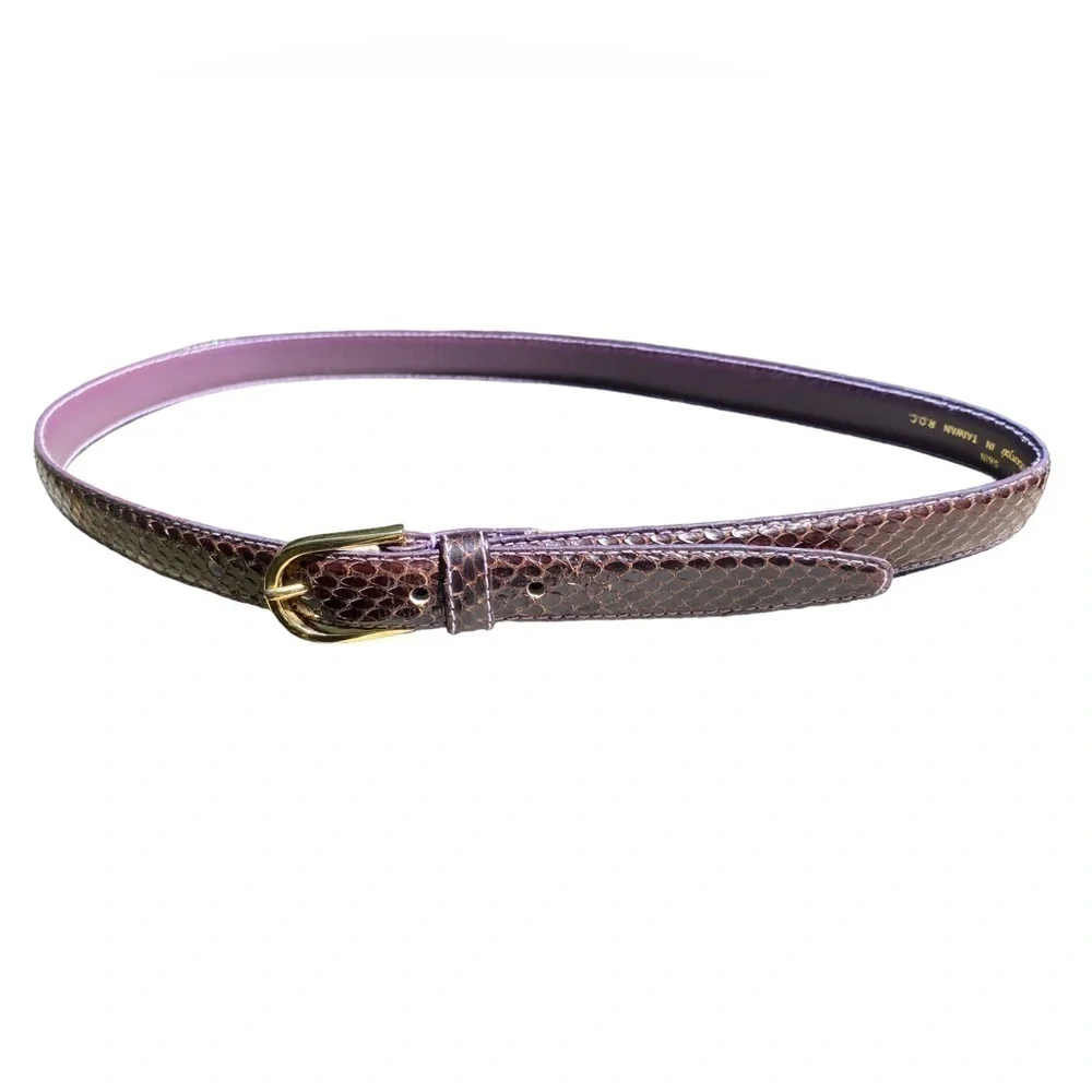 Vintage snakeskin 4”